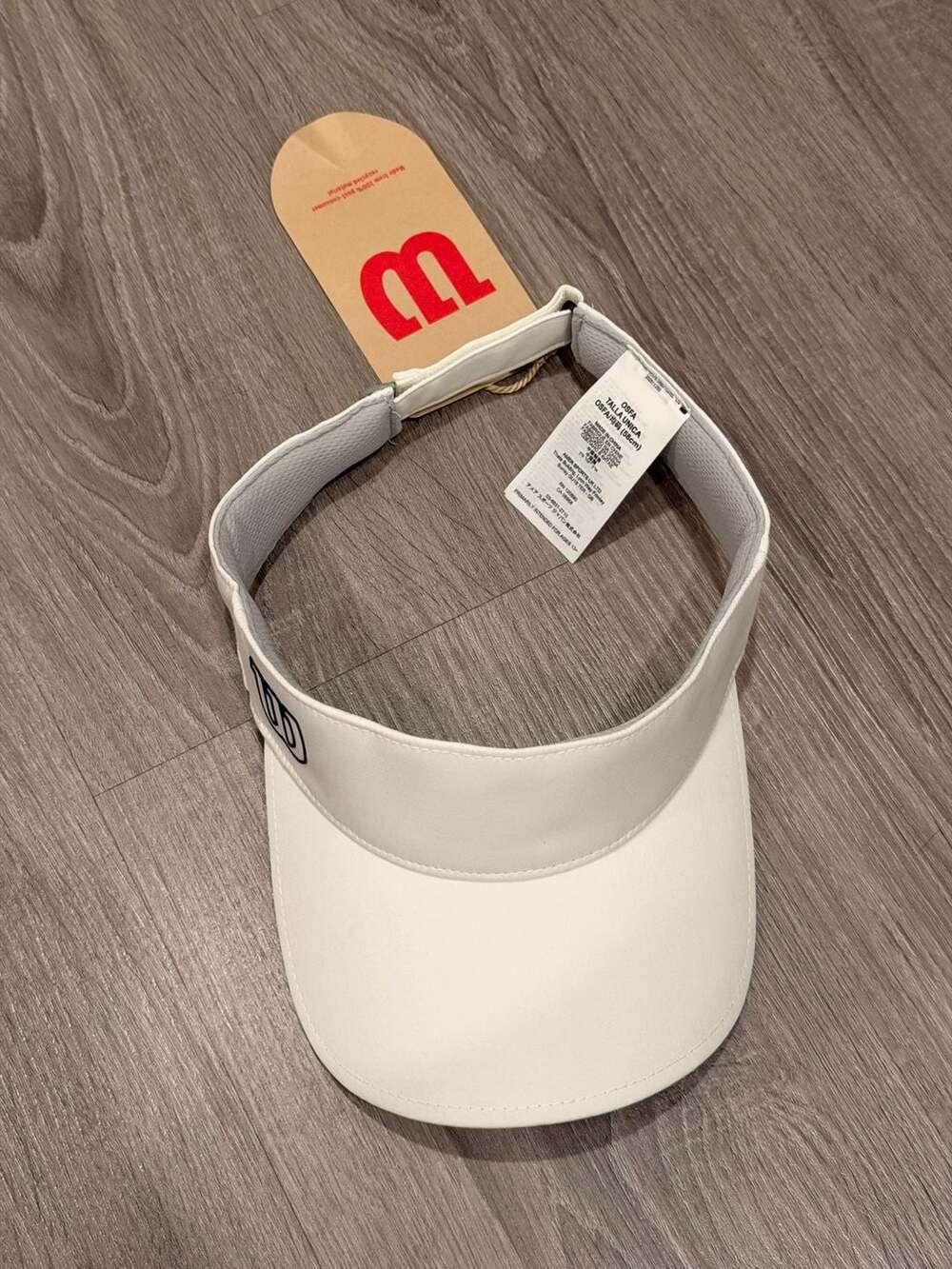Tennis Wilson Ultralight Visor White WRA797703